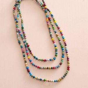 Final SALE ✨ Noonday Dainty Paper Bead Necklace